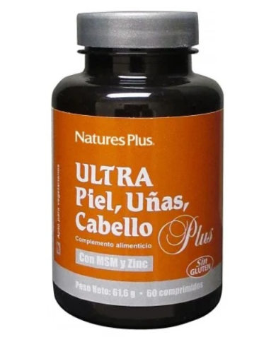 Ultra piel uñas cabello 60cap natures plus