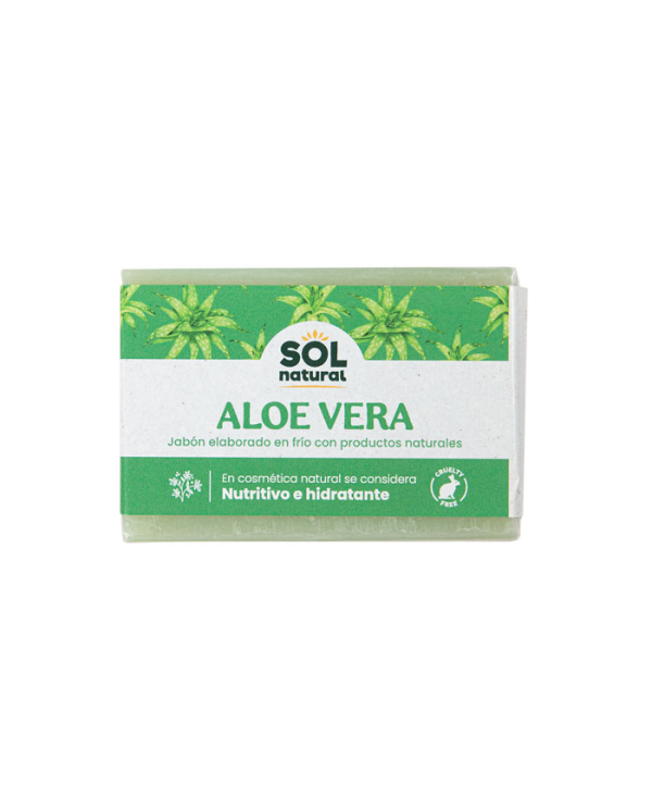 Jabon aloe vera nutritivo hidrat sol natural 100g