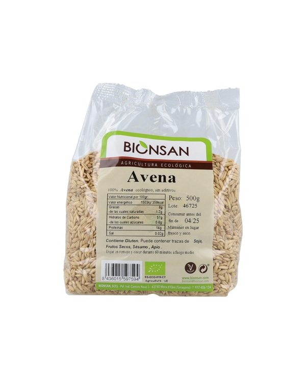 Avena grano eco 500g bionsan