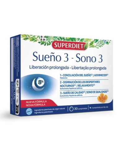 Sueño 3 superdiet 30 comp