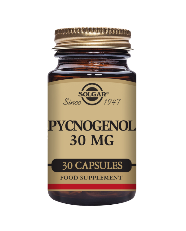 Pycnogenol 30 mg 30 cap veg solgar