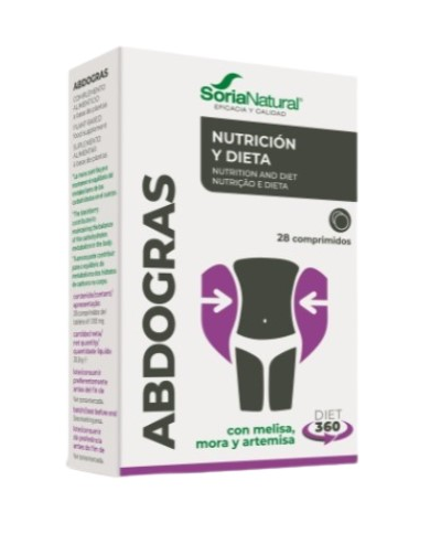 Abdogras 28comp 1100mg soria natural