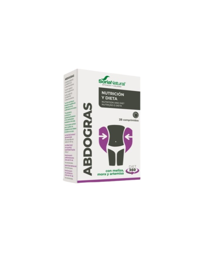 Abdogras 28comp 1100mg soria natural