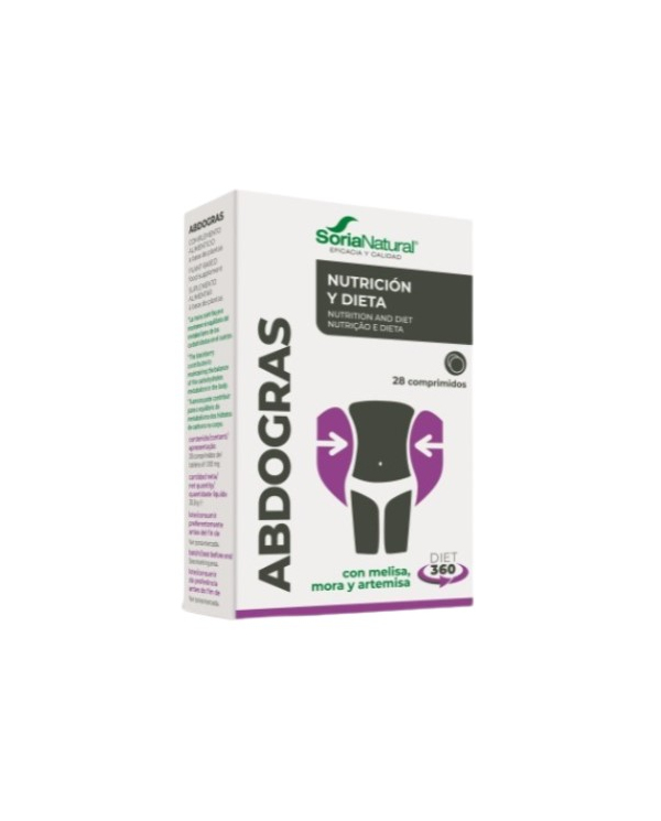 Abdogras 28comp 1100mg soria natural