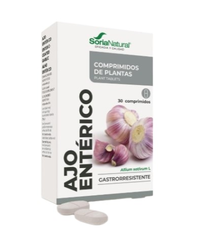 Ajo enterico 30 comp soria natural