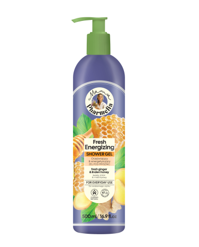 Gel ducha fresco energizante mama pharmelia