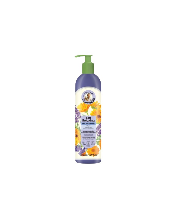 Gel ducha suave relajante 500ml vegan mama pharmel