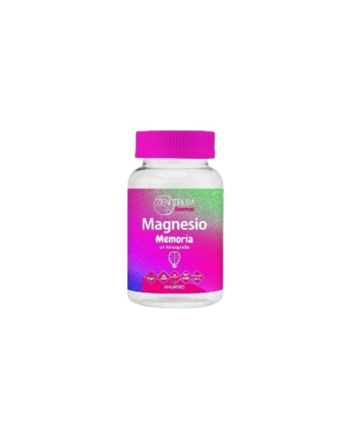 Magnesio memoria ashwagandha 60 gummies zentrum