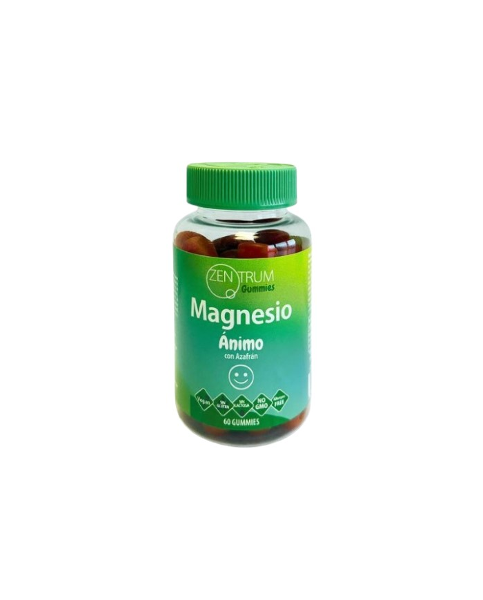 Magnesio animo azafran 60 gummies zentrum