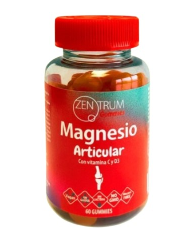Magnesio articular vitamina c+d3 60gummies zentrum