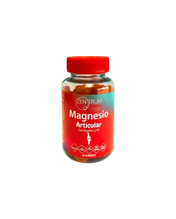Magnesio articular vitamina c+d3 60gummies zentrum