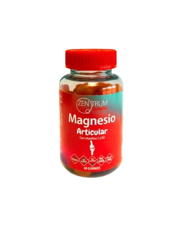 Magnesio articular vitamina c+d3 60gummies zentrum