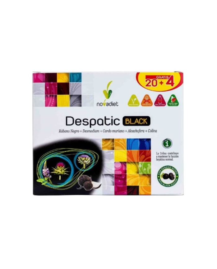 Despatic  black  20+4 viales de 10ml novadiet