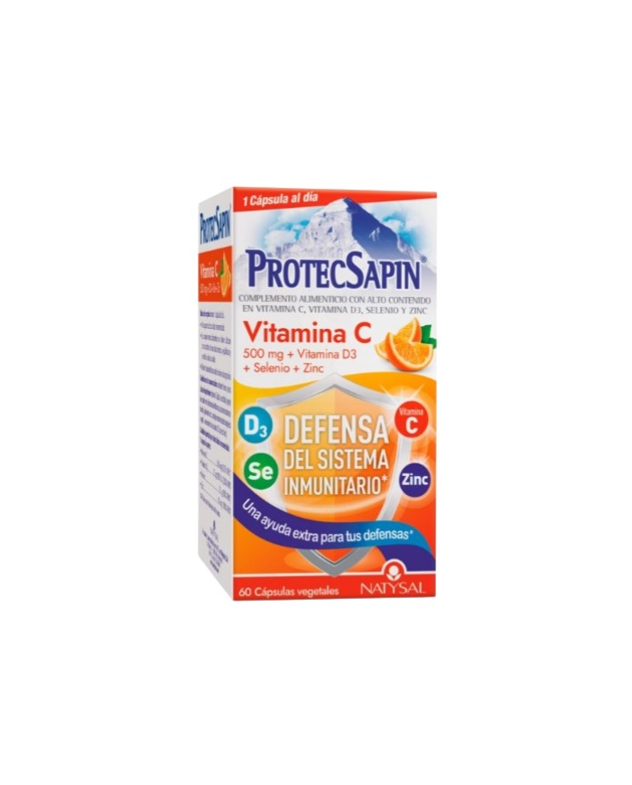 Protecsapin vitamina c 60 capsulas natysal