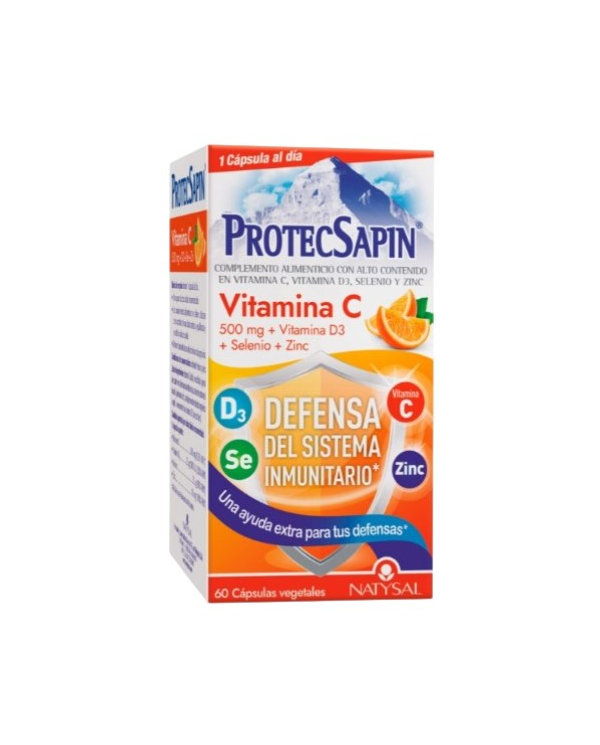Protecsapin vitamina c 60 capsulas natysal