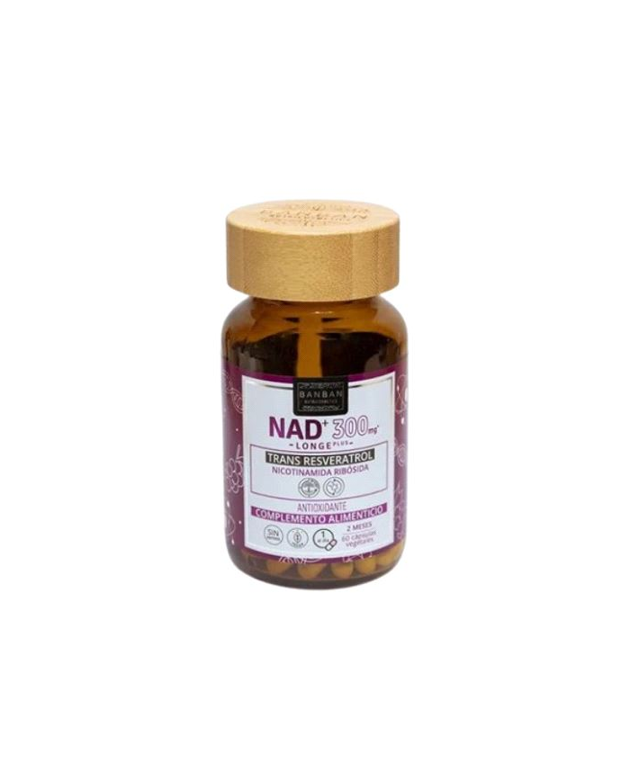 Nad + 300 mg trans resveratrol 60 cap banban