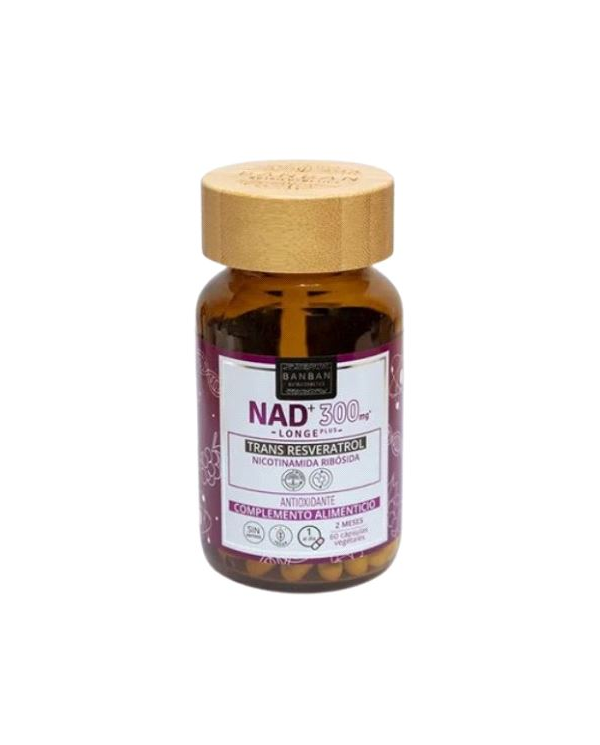 Nad + 300 mg trans resveratrol 60 cap banban