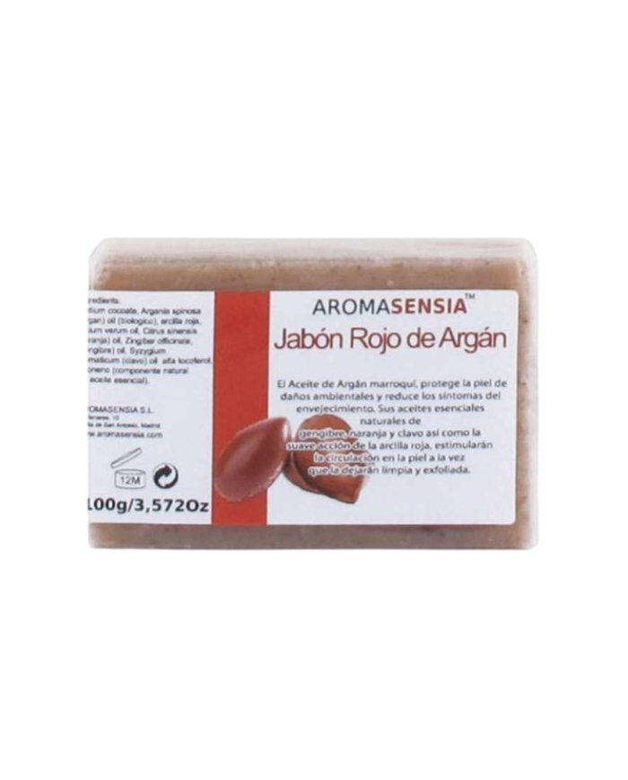 Jabon rojo argan+arcilla roja aromasensia