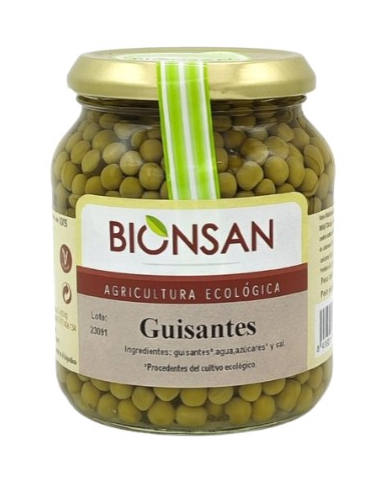 Guisantes cocidos eco 350gr bionsan