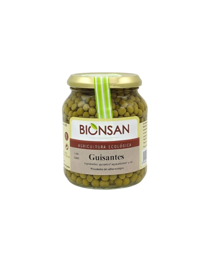 Guisantes cocidos eco 350gr bionsan
