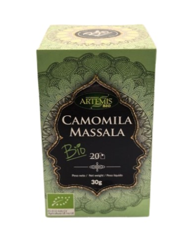 Artemis camomila massala 20 filtros