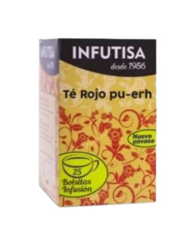 Infutisa te rojo pu-erh 25 filtros