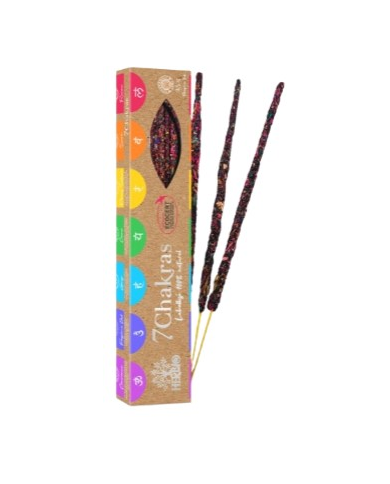 Incienso 7 chakras 25 gr  ecocert