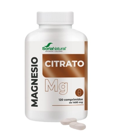 Magnesio citrato 120 comp soria natural