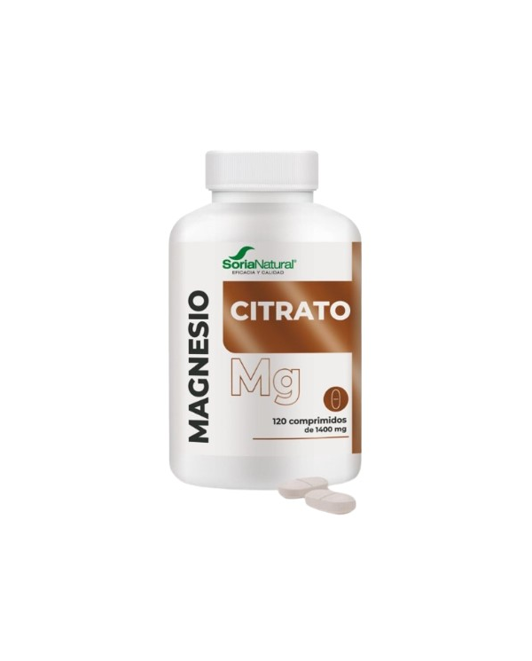 Magnesio citrato 120 comp soria natural