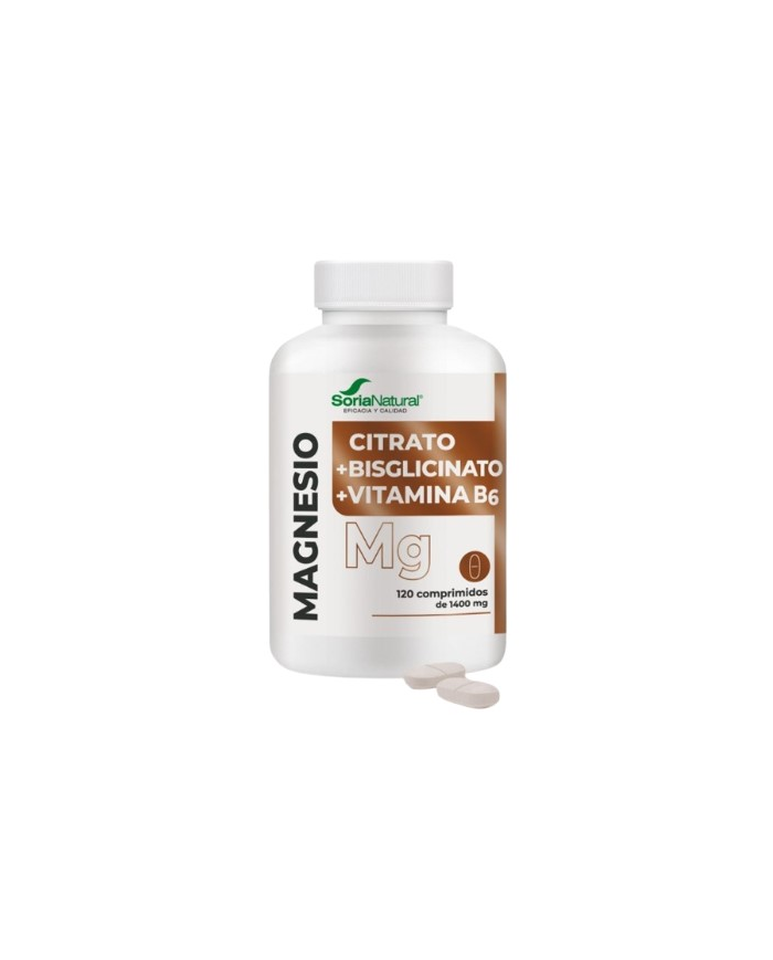 Magnesio citrao+bisglicinato+vit b6 120 comp. s/n