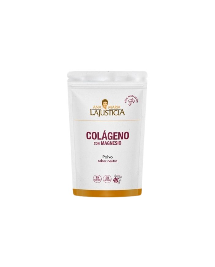 Colageno magnesio polvo neutro 350gr doypack amj