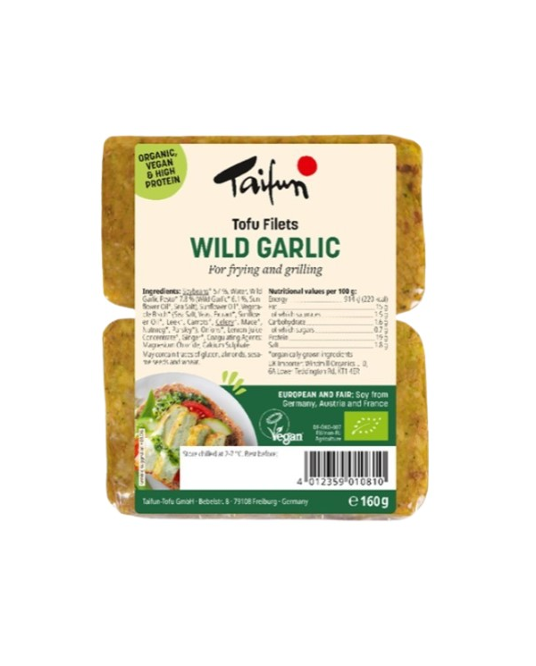 Filetes tofu ajo silvestre 160gr taifum