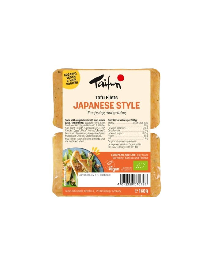 Filete tofu estilo japones 160gr taifun