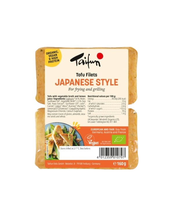Filete tofu estilo japones 160gr taifun