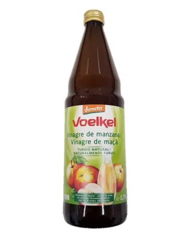 Vinagre manzana sin filtrar bio Voelkel 750ml