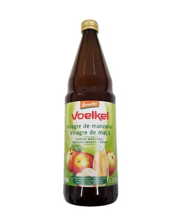 Vinagre manzana sin filtrar bio Voelkel 750ml