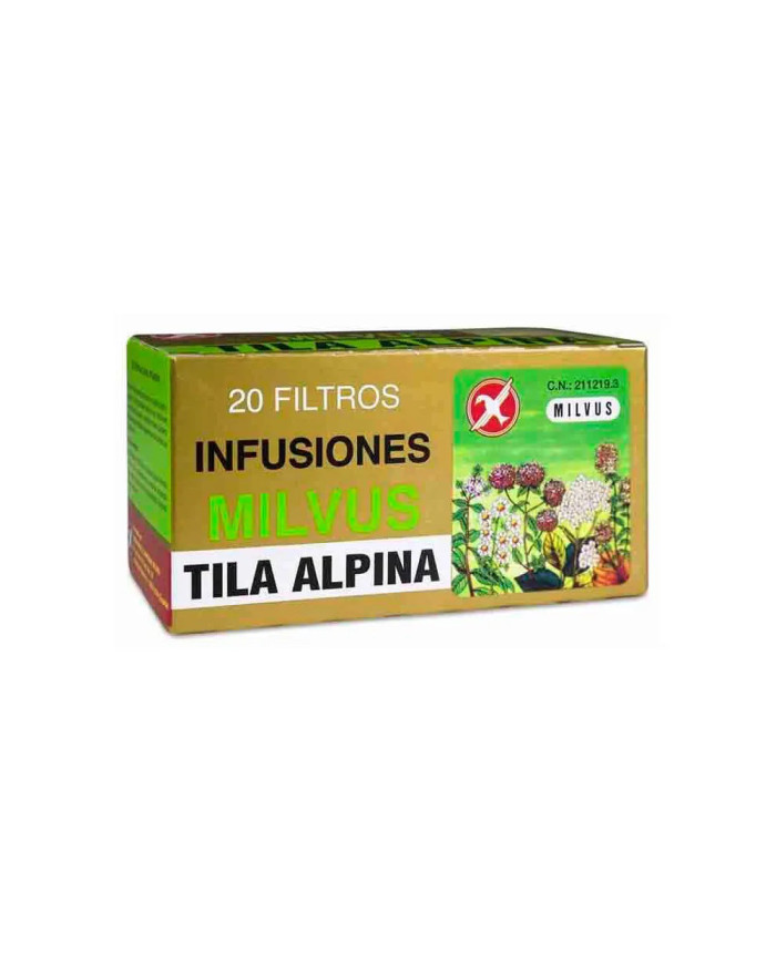 Tila alpina 20 filtros Milvus