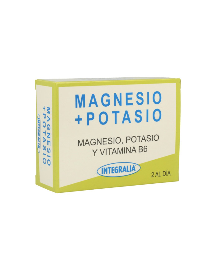 Magnesio+potasio 60cap Integra