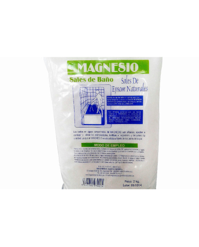 Sales magnesio baño 2kg Santa Isabel