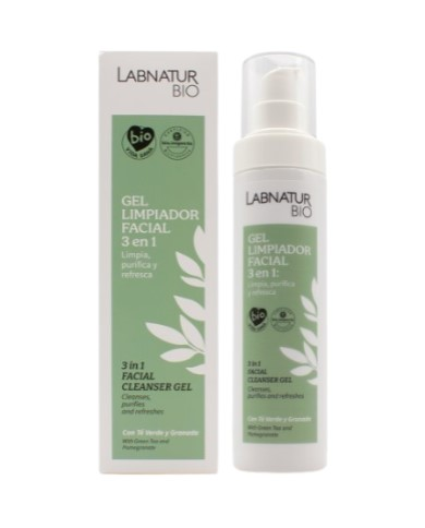 Gel limpiador facial 3 en 1 150ml labnatur