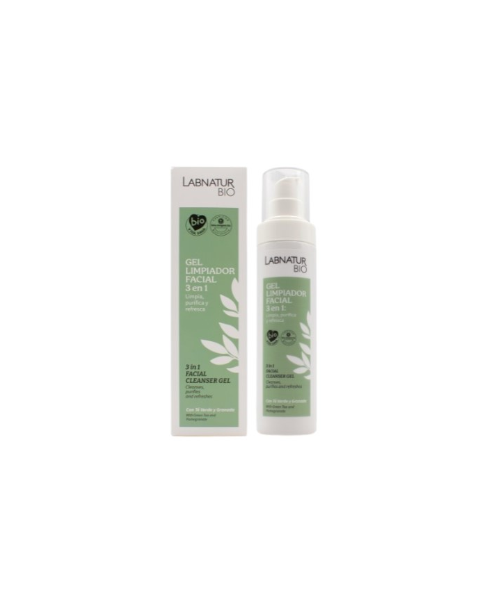 Gel limpiador facial 3 en 1 150ml labnatur