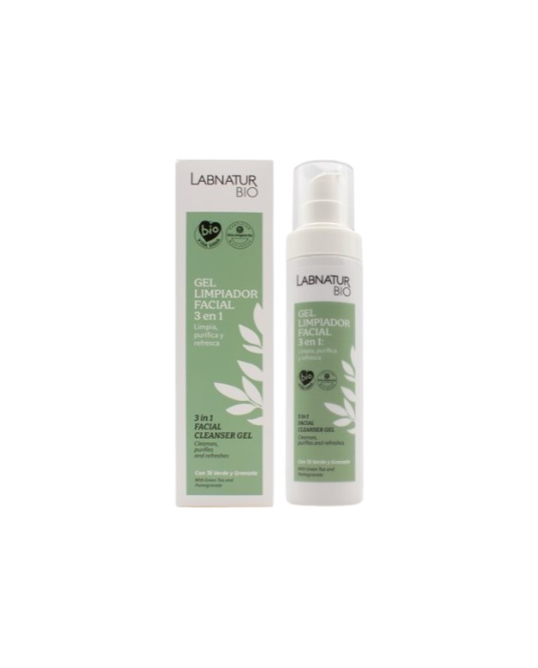 Gel limpiador facial 3 en 1 150ml labnatur