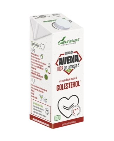 Bebida avena omega 3 bio 1l s/a  soria natural