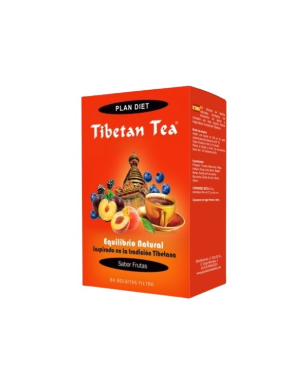 Tibetan tea frutas 84 filtros  plan diet