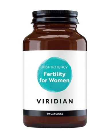 Fertility for women hich potency 60 cap viridian