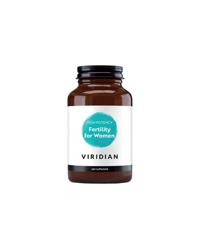 Fertility for women hich potency 60 cap viridian