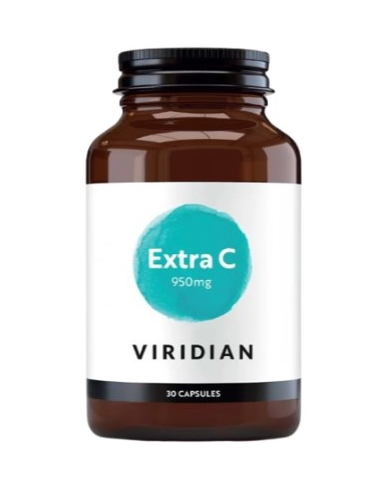 Extra c 30 capsulas 950mg viridian