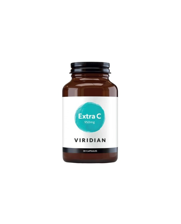 Extra c 30 capsulas 950mg viridian