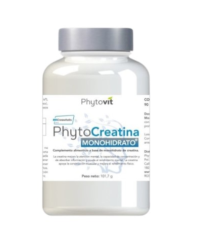 Phyto creatina monohidrato 90 capsulas phytovit