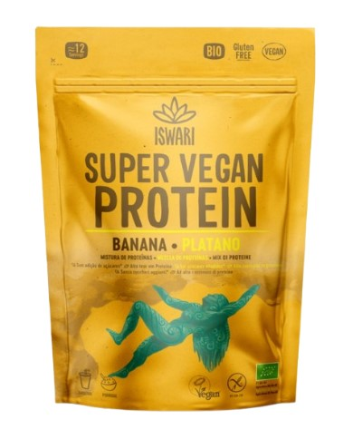 Iswari super vegan protein platano 250g